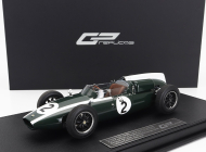 Gp-replicas Cooper F1  T53 N 2 Pole Position Fastest Lap Winner Belgium Spa Gp World Champion 1960 Jack Brabham 1:18 Zelená