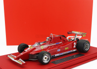 Gp-replicas Ferrari F1 126c N 2 Gilles Villeneuve 1:18, červená