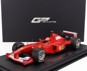 Gp-replicas Ferrari F1  F2000 N 3 World Champion Winner Italy Monza Gp (with Pilot Driver) 2000 Michael Schumacher 1:18 Červená Bílá