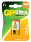 GP ULTRA alkalická baterie 6L22 9V (1ks)