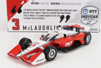 Greenlight Chevrolet Team Penske Dex Imaging N 3 Indianapolis Indy 500 Indycar Series 2021 S.mclaughlin 1:18 Červená Bílá