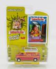 Greenlight Dodge B-100 Van Gpk-tv 1976 - Garbage Pail Kids 1:64 Růžová Žlutá