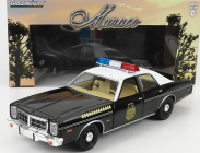 Greenlight Dodge Monaco Police Hatchapee 1977 1:24 Černá Bílá