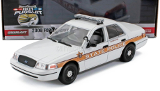 Greenlight Ford usa Crown Victoria Illinois State Police Interceptor 2009 1:24 Bílá Žlutá