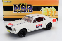 Greenlight Ford usa Mustang Coupe N 23 Thrill Circus By Karnes 1967 - The Mod Squad 1:18 Bílá