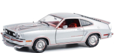 Greenlight Ford usa Mustang Ii King Cobra Coupe 1978 1:18 Silver