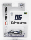 Greenlight Honda Team Transcard Meyer Shank Racing N 06 Indianapolis Indy 500 Indycar Series 2024 Helio Castroneves 1:64 Černá Bílá Modrá