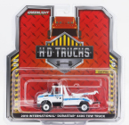 Greenlight International Durastar 4400 Tow Truck Carro Attrezzi Nypd - Wrecker Road Service 2019 1:64 Bílá Modrá
