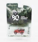 Greenlight Jeep Willys Mb Open 1944 1:64 Red