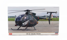 Hasegawa Bell Oh-6d Shark Teeth Helicopter Military 1969 1:48 /