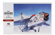 Hasegawa Change vought F-8j Crusader Airplane Military 1957 1:48 /