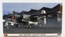Hasegawa Grumman S2f-1 Tracker J.m.s.d.f. Military Airplane 1952 1:72 /