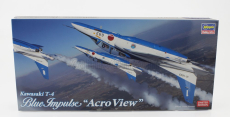 Hasegawa Kawasaki T-4 Blue Impulse Acro View Military Airplane 1970 1:72 /