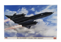 Hasegawa Lockheed martin Sr-71 Blackbird A Version First Aircraft Airplane 1968 1:72 /