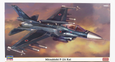 Hasegawa Mitsubishi F-2a Kai Airplane Military 1995 1:72 /