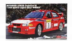 Hasegawa Mitsubishi Lancer Evo Vi N 1 Winner Rally Montecarlo 1999 Tommi Makinen - Risto Mannisenmaki 1:24 /