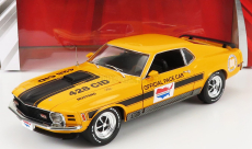 Highway61 Ford usa Mustang Mach-1 428 Cid Coupe 1970 Official Pace Car Michigan Speedway International 1:18 Oranžová Černá