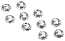 Hliníkové kuželové podložky 3x6x2,0 mm (10 ks)