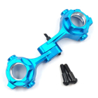 Hliníkové těhlice pro Tamiya CC-02, modré