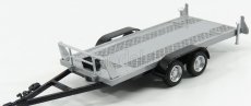 Hongwell Accessories Carrello Trasporto Auto 2-assi - Car Transporter Trailer 1:43 Stříbrná Černá