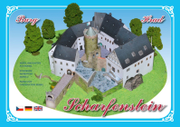 Hrad Scharfenstein - papírový model 1:250