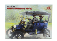 Icm-model Figures American Motorists 1:24 /