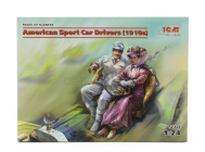 Icm-model Figures American Sport Car Drivers 1:24 /