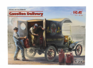 Icm-model Ford usa Model T Gasoline Delivery Van 1912 1:24 /