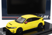 Ignition-model Honda Civic Type-r (fl5) 2020 1:64 Žlutá