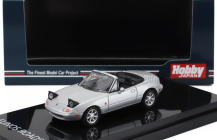 Ignition-model Mazda Eunos (mx5) Na6ce Spider Roadster 1989 1:64 Silver