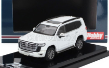 Ignition-model Toyota Land Cruiser (ja300w) Zx 2023 - Black Red Interior 1:64 Bílá Perla