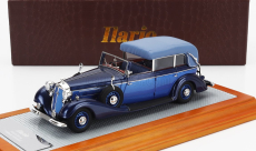 Ilario-model Horch 951a Pullman Original Car Semiconvertible Cabriolet Closed 1937 1:43 2 Tóny Modré