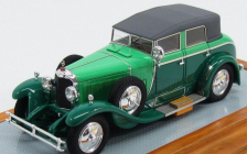 Ilario-model Mercedes benz 630k Torpedo Cabriolet Transformable Closed 1926 1:43 2 Tóny Zelené