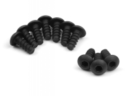 Imbusové šroubky s kulatou klavou M2x6mm, 10 ks