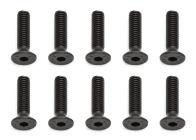 Imbusové šrouby s zápustnou hlavou M4x16 mm FHCS, 10 ks.