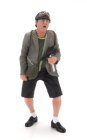 Infinite statue Figures Fantozzi - Alla Bersagliera! 1:18 Šedá Černá