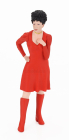 Infinite statue Figures Fantozzi - La Signorina Silvani - Ragioniere , Mi Seduchi! 1:18 Red