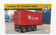 Italeri Accessories Tecnokar Trailer Container 20' 1:24 /