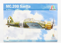 Italeri Aermacchi Mc.200 Saetta Airplane Military 1:48 /