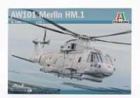 Italeri Agusta westland Aw101 Merlin Hm.1 Uk Royal Navy - Helicopter - 2003 1:72 Military