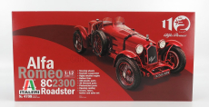 Italeri Alfa romeo 8c 2300 1931 1:12 Red