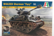 Italeri American locomotive co. M4a3e8 Sherman Tank Military 1944 1:35 /