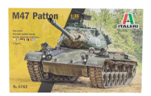 Italeri Datp Tank M47 Patton Wwii - Us Army - Nato Army 1945 - 1980 Military 1:35 /