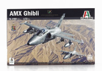 Italeri Embraer Amx Ghibli Military Airplane 1985 1:72 /