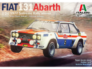 Italeri Fiat 131 Abarth 1977 San Remo Rally Winter (1:24)