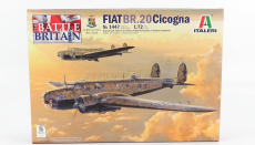 Italeri Fiat Br.20 Cicogna Airplane Military 1936 1:72 /