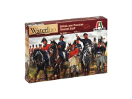 Italeri figurky - BRITISH & PRUSSIAN GENERAL STAFF (NAP.WARS) (1:72)