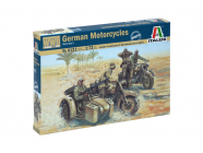 Italeri figurky - němečtí motocyklisté WW2 (1:72)
