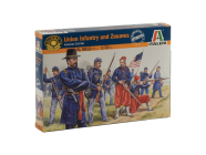 Italeri figurky - UNION INFANTRY / ZUAVES (AMERICAN CIVIL WAR) (1:72)