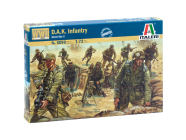 Italeri figurky - WWII - D.A.K. INFANTRY (1:72)